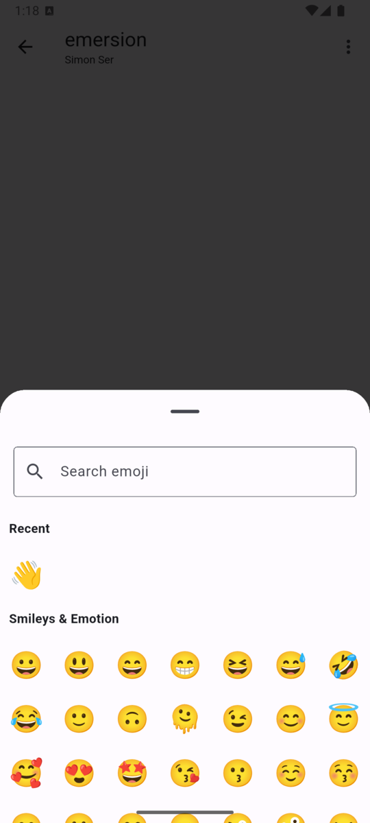 Emoji picker
